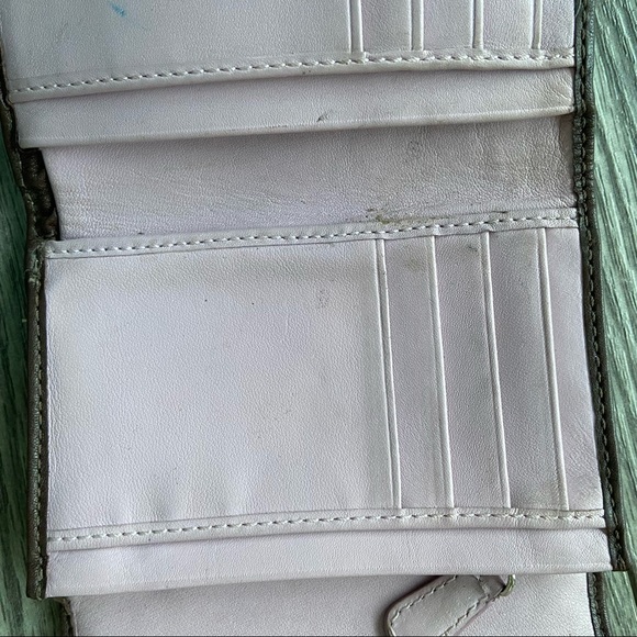 Coach vintage Chelsea Brown Leather Card Coin Wallet - Picture 6 of 8